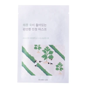Round Lab - Mugwort Calming Sheet Mask - Feuchtigkeitsspendende und lindernde Tuchmask - 25ml