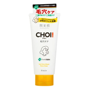 Kracie - Hadabisei CHOI Pore Care Gel Face Wash - Reinigendes Gesichtswaschgel - 110 g