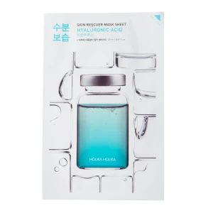 Holika Holika - Skin Rescuer Mask Sheet - Hyaluronic Acid - Hydratační plátýnková maska ​​s kyselinou hyaluronovou - 20 ml