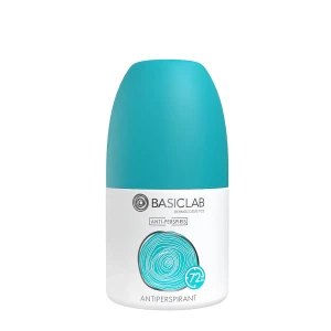 BasicLab - Anti-Perspiris - Roll-on antiperspirant 72h - 60 ml