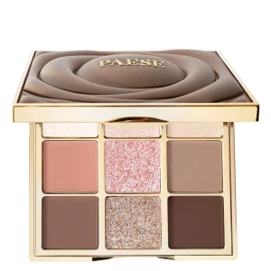 Paese - Selfglow - Paletka očních stínů - Rose Nude - 12 g