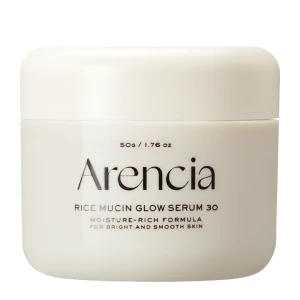 Arencia - Rice Mucin Glow Serum 30 - Vyživující a rozjasňující sérum - 50 g