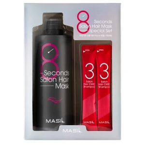Masil - 8 Seconds Salon Hair Mask Set - Sada na péči o vlasy: šampon a maska - 350 ml