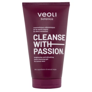 Veoli Botanica - CLEANSE WITH PASSION - Rozjasňující a osvěžující čistící gel na obličej pro normální pleť - 150 ml