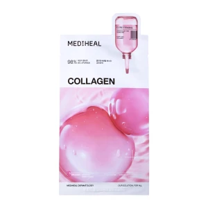 Mediheal - Collagen Essential Mask Core Firming - Zpevňující plátýnková maska na obličej - 1 ks/24 ml