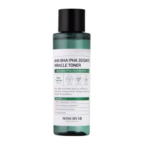 Some By Mi - AHA BHA PHA 30 Days Miracle Toner - Čisticí tonikum s obsahem AHA, BHA a PHA kyselin - 150 ml