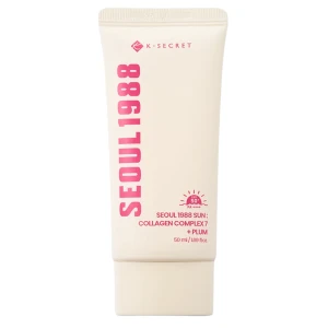 K-SECRET - SEOUL 1988 Sun : Collagen Complex 7 + Plum - Opalovací krém - 50 ml