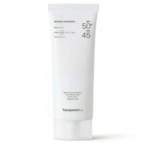 Transparent Lab - Invisible Sunscreen SPF50+ - Niewidoczny Krem Przeciwsłoneczny - 100ml