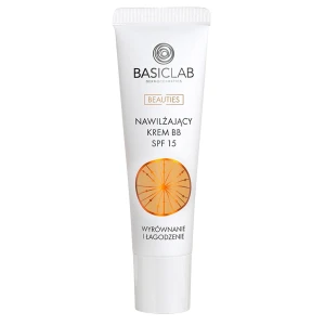 BasicLab - Nawilżający Krem BB SPF 15, Beige, 14% Kompleksu Nawilżającego - 33ml
