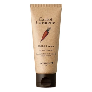 Skinfood - Carrot Carotene Relief Cream - Kojący Krem do Twarzy z Ekstraktem z Korzenia Marchwi - 70ml