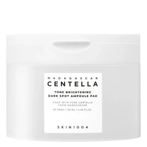 SKIN1004 - Madagascar Centella Tone Brightening Dark Spot Ampoule Pad - Rozjaśniające Płatki do Twarzy - 60szt. OUTLET