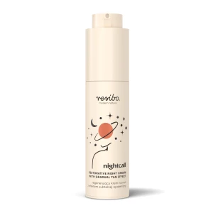 Resibo - Nightcall - Regenerujący Krem na Noc z Efektem Subtelnej Opalenizny - 50ml