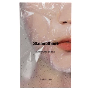 Barulab - SteamSheet Moisture Facial Mask - Zestaw Nawilżających Masek w Płachcie - 5x22g