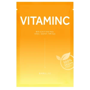 Barulab - The Clean Vegan Vitamin C Mask - Rozświetlająca Maska w Płachcie - 1szt/23g