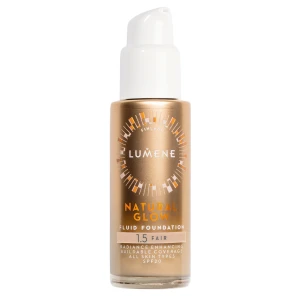 Lumene - Natural Glow Fluid Foundation SPF20 - Podkład Rozświetlający - 1,5 Fair - 30ml