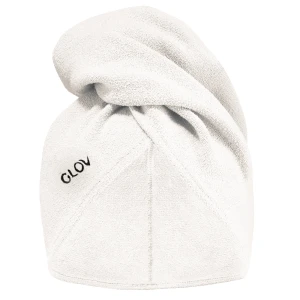 Glov - Ultra–Absorbent Hair Towel Wrap - Ultra Chłonny Turban do Włosów - White - 1szt
