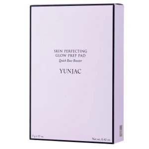 YUNJAC - Skin Perfecting Glow Prep Pad - Rozświetlające Płatki do Twarzy - 15x8g