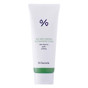 Dr.Ceuracle - Tea Tree Purifine 30 Cleansing Foam - Kremowa Pianka Oczyszczająca z Wyciągiem z Drzewa Herbacianego - 150g