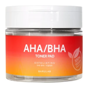 Barulab - The Clean Vegan Toner Pad AHA/BHA - Złuszczające Płatki Tonizujące - 160g
