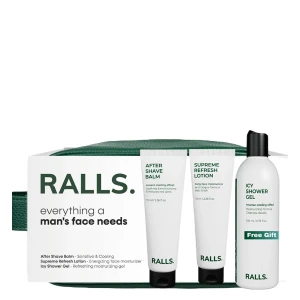 Ralls - "TRAVEL SET'' - Zestaw z Kosmetyczką - 70ml+70ml+200ml