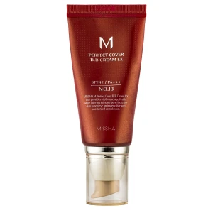 Missha - M Perfect Cover BB Cream EX SPF42/PA+++ - Kryjący Krem BB EX - No.13 Bright Beige - 50ml