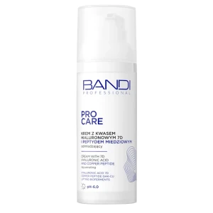 Bandi - Pro Care - Krem z Kwasem Hialuronowym 7D i Peptydem Miedziowym - 50ml