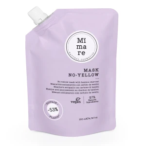 Mimare - No-Yellow Mask - Maska Neutralizująca do Blondu - 200ml