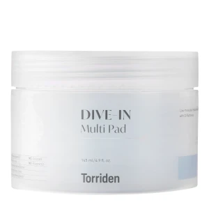 Torriden - Dive-In - Low Molecule Hyaluronic Acid Multi Pad - Nawilżające Płatki do Twarzy - 80szt OUTLET