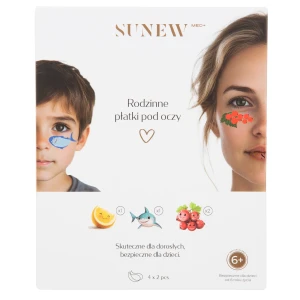 SunewMed+ - Rodzinne Płatki pod Oczy - 4 pary