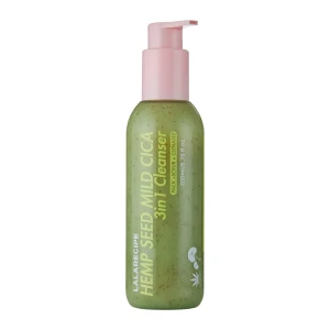 LalaRecipe - Hempseed Mild Cica 3in1 Cleanser - Wygładzająca Pianka do Oczyszczania Twarzy - 200ml