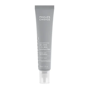 Paula's Choice - Skin Perfecting 25% AHA + 2% BHA Exfoliant Peel - Delikatny Peeling Złuszczający Wygładzający Zmarszczki - 30ml