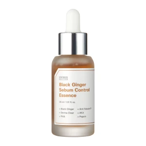 Sungboon Editor - Black Ginger Sebum Control Essence - Seboregulująca Esencja do Twarzy z Czarnym Imbirem - 30ml OUTLET
