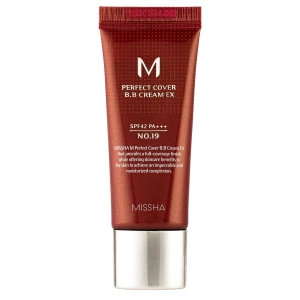 Missha - M Perfect Cover BB Cream SPF42/PA+++ - Kryjący Krem BB - No.19 Cool Ivory - 20ml