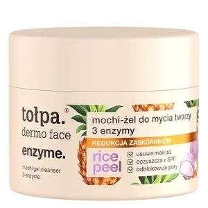 Tołpa - Dermo Face Enzyme - Mochi - Rice Peel - Żel do Mycia Twarzy 3 Enzymy - 110g