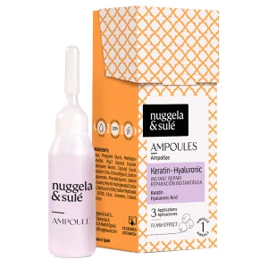 Nuggela & Sule - Keratin Hyaluronic Ampoule - Nawilżająca Ampułka do Włosów z Keratyną - 10ml