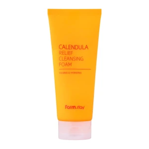 Farmstay - Calendula Cleansing Foam - Oczyszczająca Pianka do Twarzy z Nagietkiem - 180ml