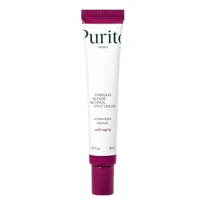 Purito Seoul - Timeless Bloom Retinol Spot Cream - Przeciwzmarszczkowy Krem z Retinolem - 30ml