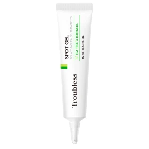 Troubless - Clear Gel Cream - Punktowy Żel Kojący na Niedoskonałości - 15ml