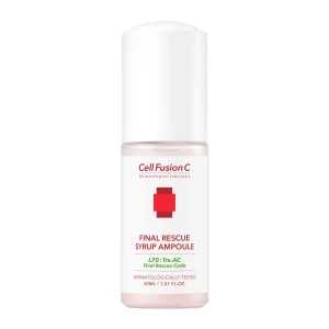 Cell Fusion C - Final Rescue Syrup Ampoule - Łagodzące Serum dla Cery Problematycznej - 30ml