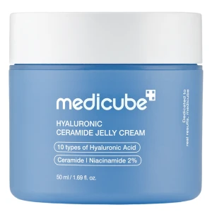 Medicube - Hyaluronic Ceramide Jelly Cream - Silnie Nawilżający Żel-Krem - 50ml