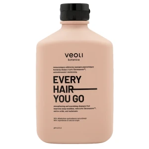 Veoli Botanica - EVERY HAIR YOU GO - Wzmacniająco-Odżywczy Szampon Poprawiający Kondycję Skalpu z 0,5% Chromazone, Aminokwasami i Melatoniną - 300 m