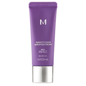 Missha - M Perfect Cover Serum BB Cream SPF50+/PA++++ - Kryjący Krem BB Serum - No.27 Honey Beige - 20ml
