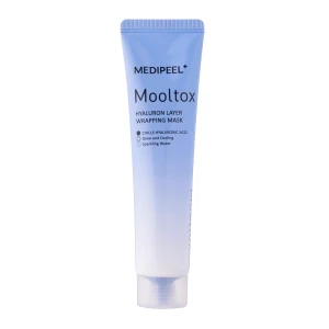 Medi-Peel - Mooltox Hyaluron Layer Wrapping Mask - Nawilżająca Maska do Twarzy - 70ml OUTLET