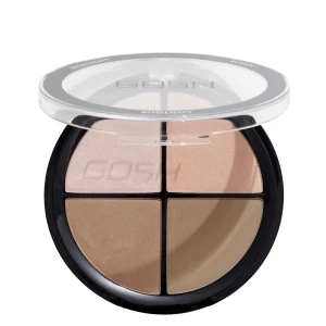 GOSH - Contour'n Strobe Kit - Paleta do Konturowania - Light - 15g