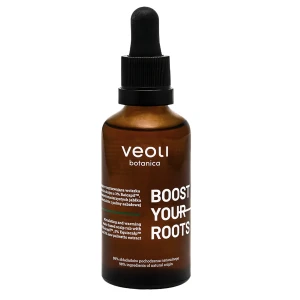 Veoli Botanica - BOOST YOUR ROOTS - Stymulująco-Rozgrzewająca Wcierka Wodna do Skalpu z 3% Baicapil, 2% Komórek Macierzystych Jabłka i 2% Ekstraktu z