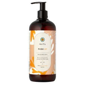HairTry - Push Up - Szampon dodający sprężystości i objętości - 500 ml