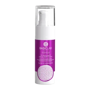 BasicLab - Esteticus - Stymulujące Serum Peptydowe do Twarzy na Noc 25% Peptydów - 30ml