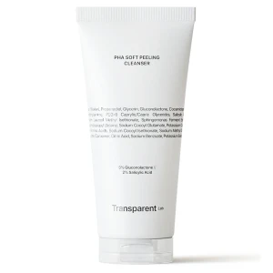 Transparent Lab - PHA Soft Peeling Cleanser - Oczyszczająco-Złuszczający Żel do Mycia Twarzy - 150ml