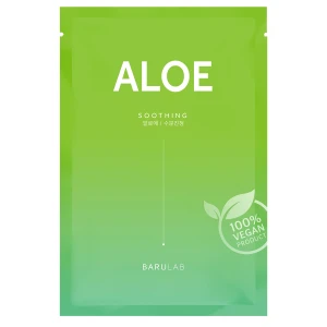 Barulab - The Clean Vegan Mask Aloe - Kojąca Maska w Płachcie - 1szt/23g