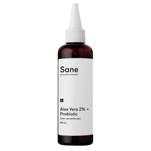 Sane - Aloe Vera 2% + Probiotic Calming Face Toner - Upokojujúce tonikum na tvár s aloe vera - 100ml